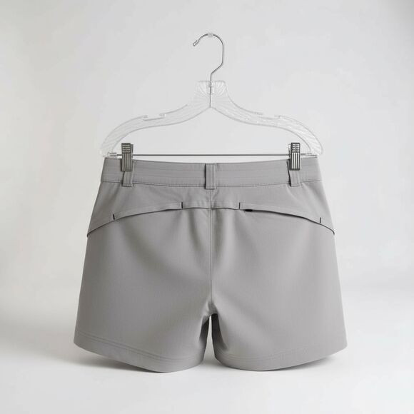 Columbia Women’s Titanium Shorts Charcoal Grey Size 16.5 Waist × 15″ Length - Picture 5 of 5